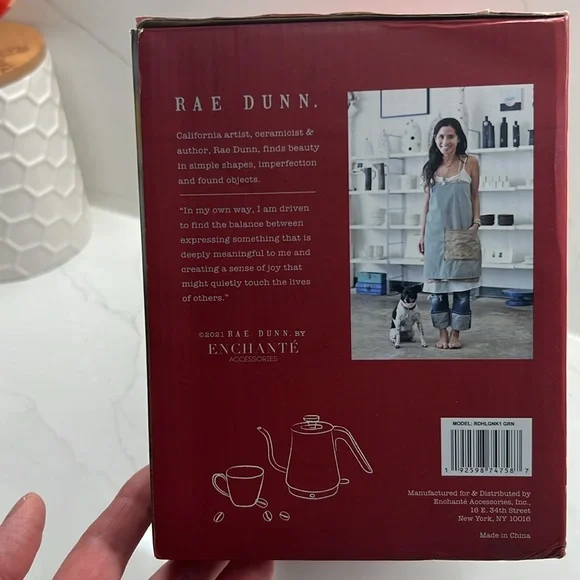 Rae Dunn green electric tea kettle